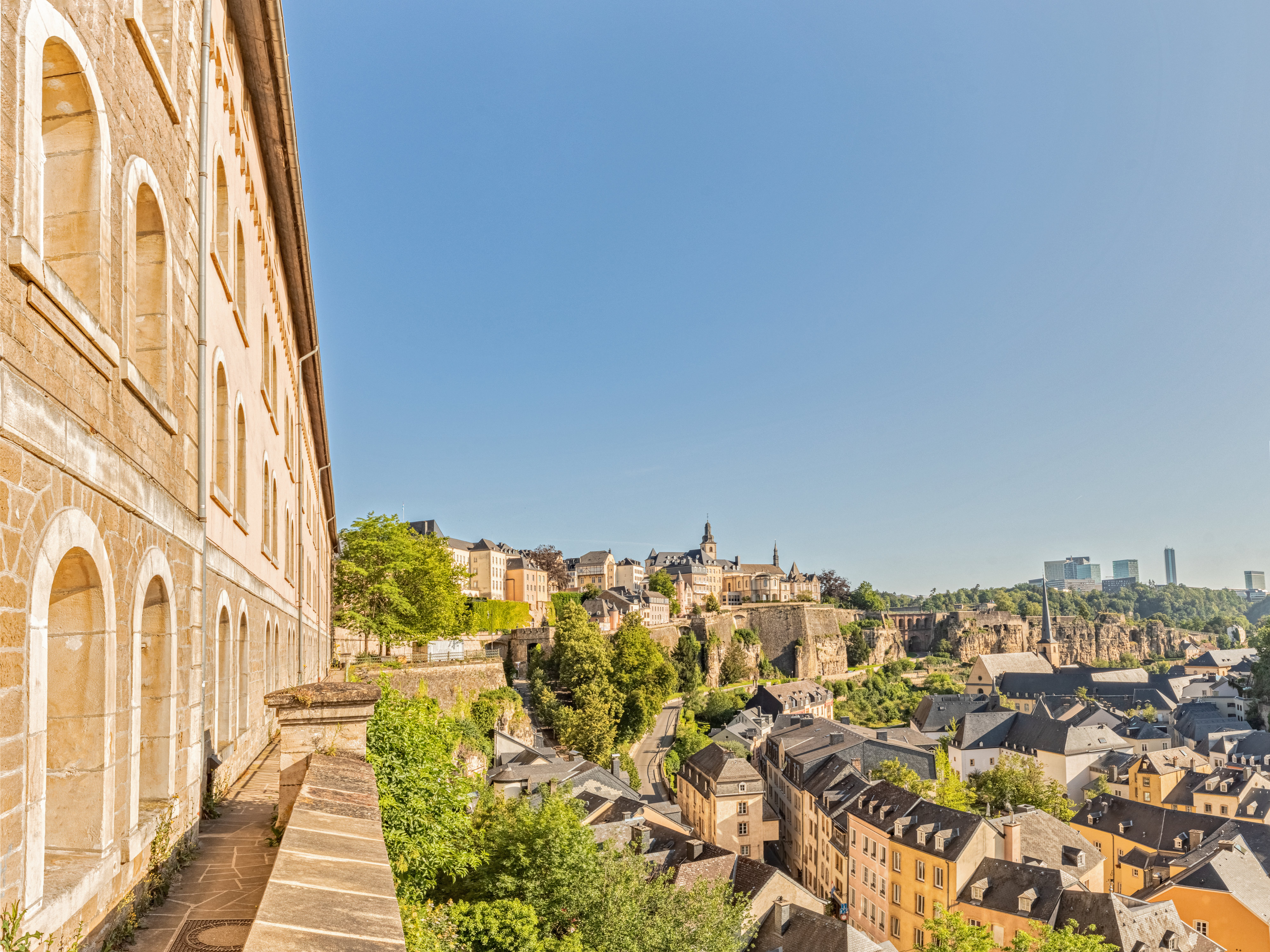 Chemin de la Corniche - Visitez Luxembourg Ville