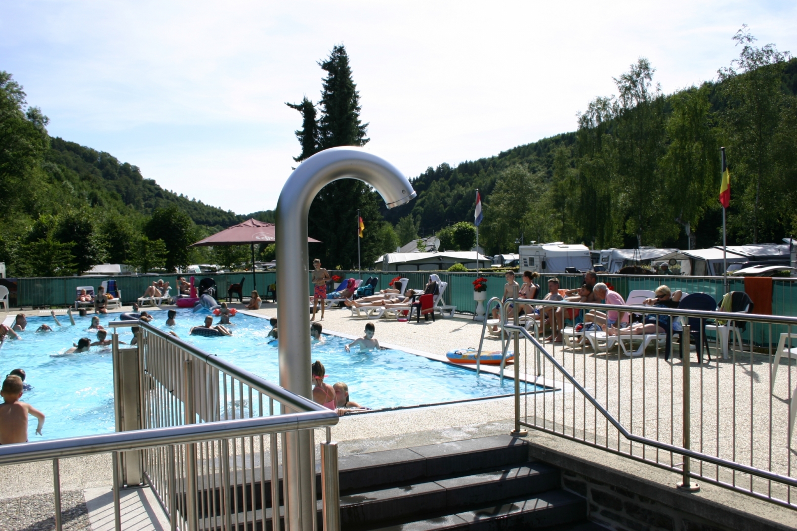 Camping car spaces Camping Clervaux