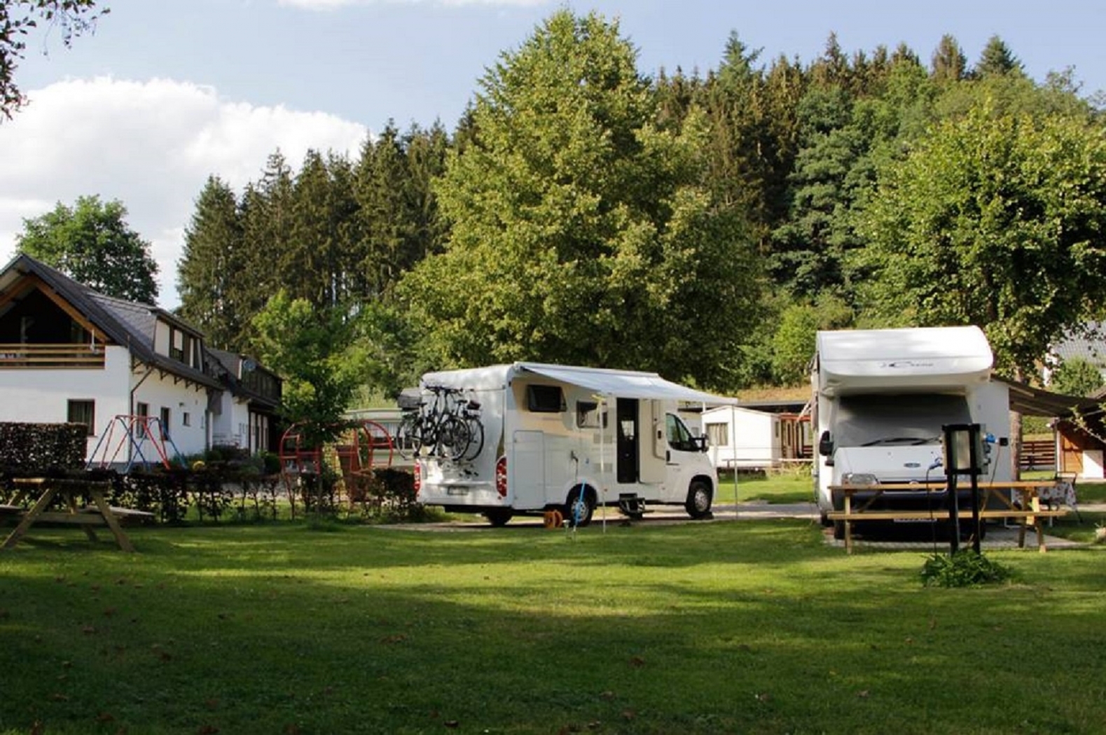 Staanplaatsen voor campers Camping Val d'Or